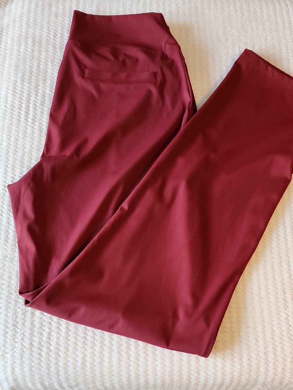 G4 Free High-Rise Burgundy Active Leggings